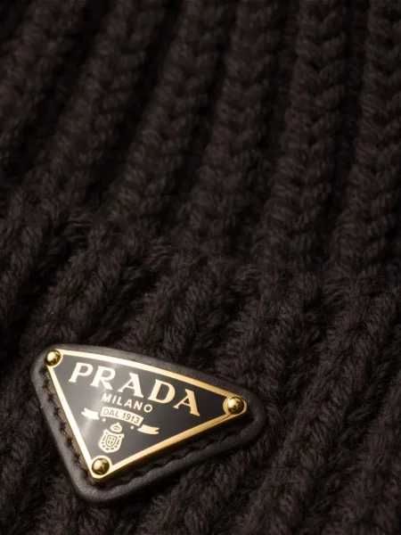 Căciulă Prada de lână maro