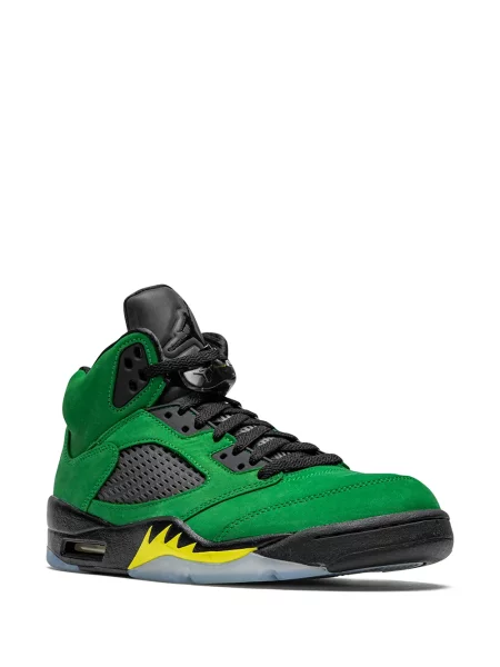 Retro stiliaus sportbačiai Jordan 5 Retro žalia