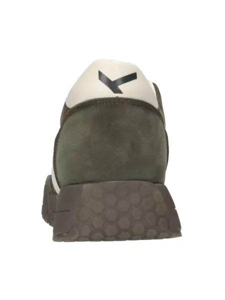Sneakersy Kehnoo skórzane zielone
