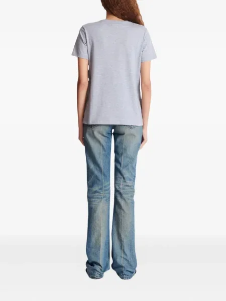 Tricou Balmain cu imagine gri