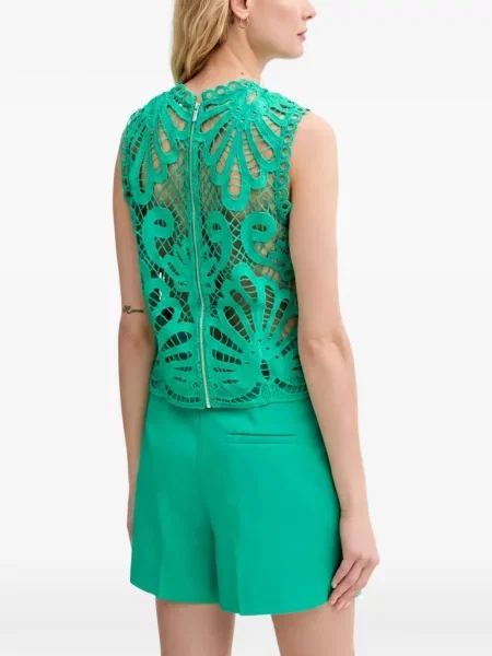Bluza Morgan bez rukava zelena