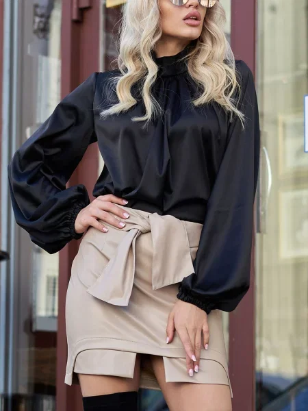 Jadone Fashion Блуза чорний