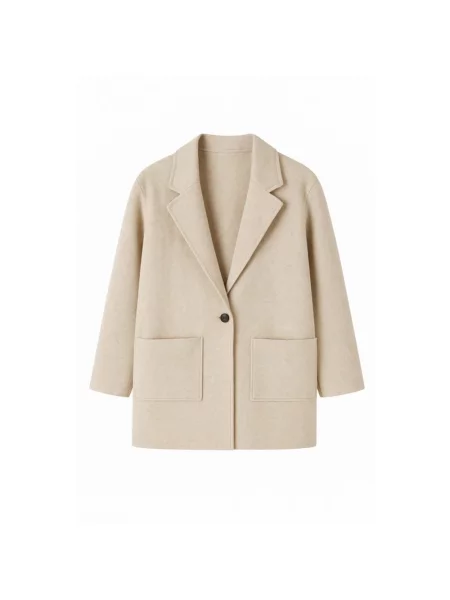 Płaszcz 2-biz beżowy