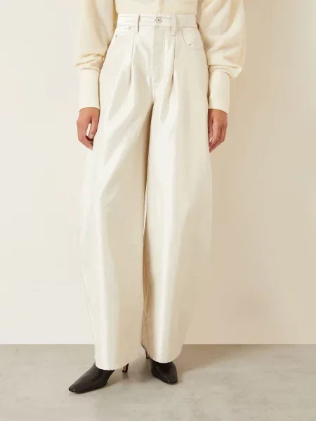 Jacquemus Spodnie Le De-Nimes weiss