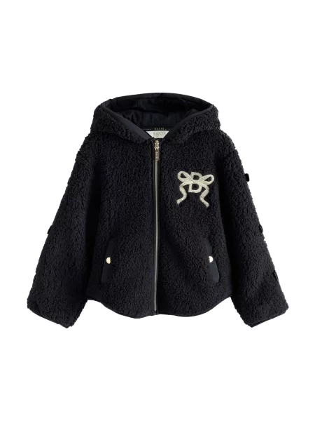 Baker by Ted Baker Jachetă fleece bej negru