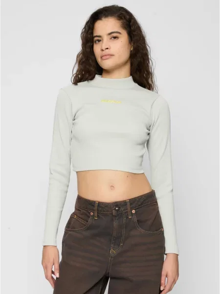 Top Rocawear z długim rękawem szary