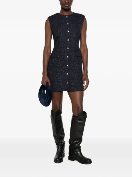 Rochie mini Maje albastru