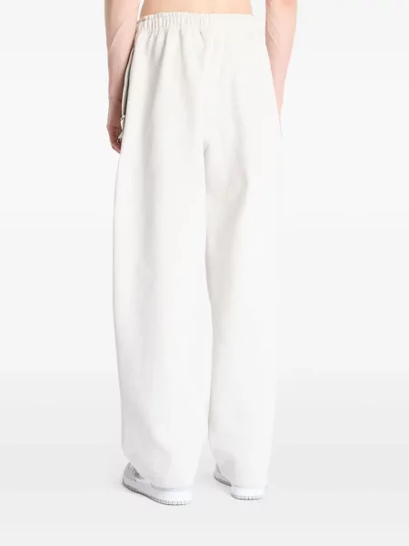 Pantaloni Nike din fleece alb
