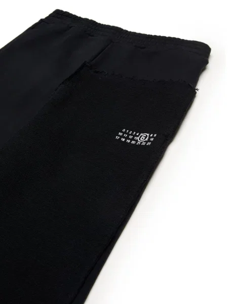 Spodnie dziecięce Mm6 Maison Margiela czarne