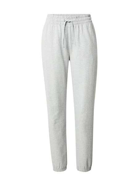 UNDER ARMOUR Sportovní kalhoty melír / bílá šedý