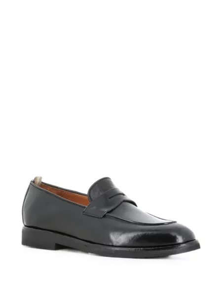 Pantofi loafer Officine Creative din piele negru