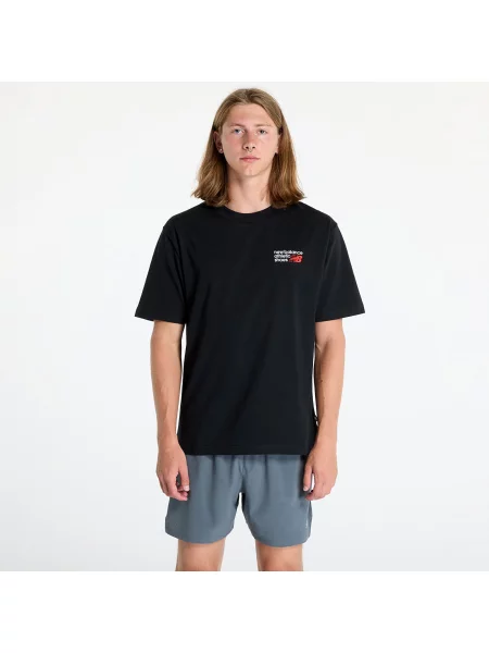 Tricou New Balance Athletics Premium Logo T-Shirt Black S negru