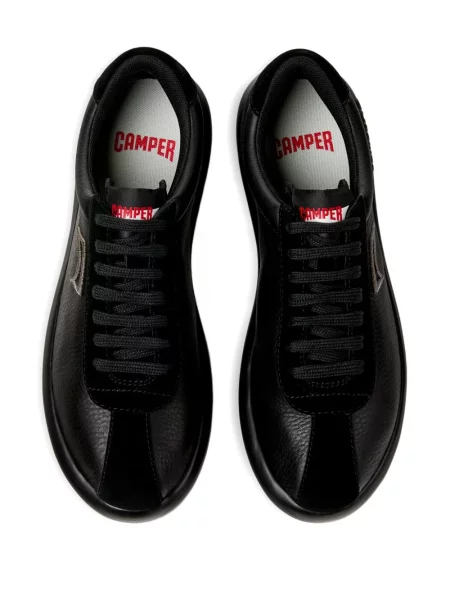 Кожени маратонки Camper черно