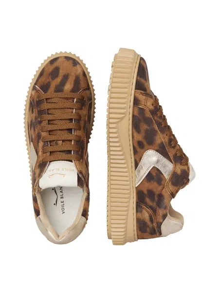 Sneakersy Voile Blanche zamszowe brązowe