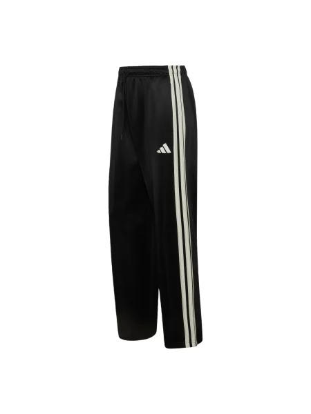 ADIDAS SPORTSWEAR Pantaloni sport Stadium negru / coajă de ou alb