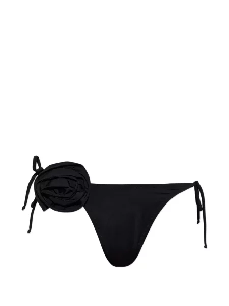 Bikini Moschino cu model floral negru