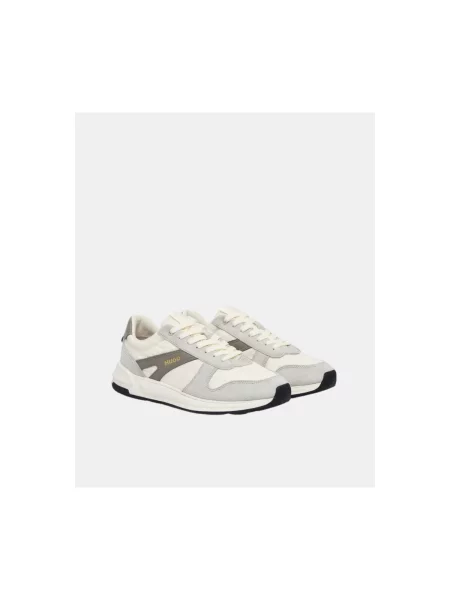HUGO Sneakers alb