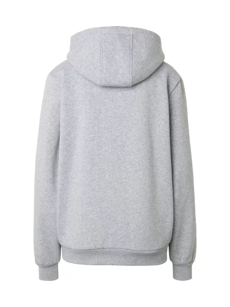 Urban Classics Tepláková bunda melírovaná sivá