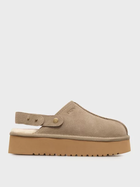 Замшевые сапоги Prpy бежевые