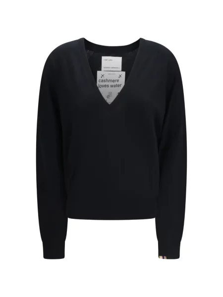 Pulover Extreme Cashmere din cașmir negru