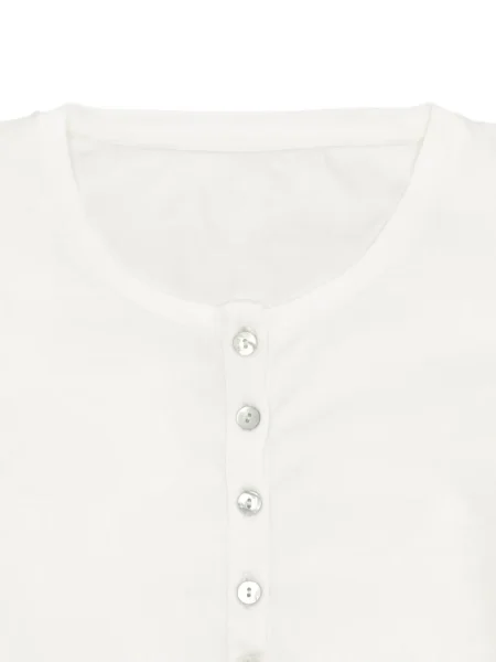 Tricou Fortela lung alb
