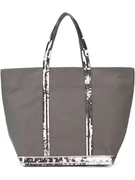 Shopperka Vanessa Bruno z cekinami szara