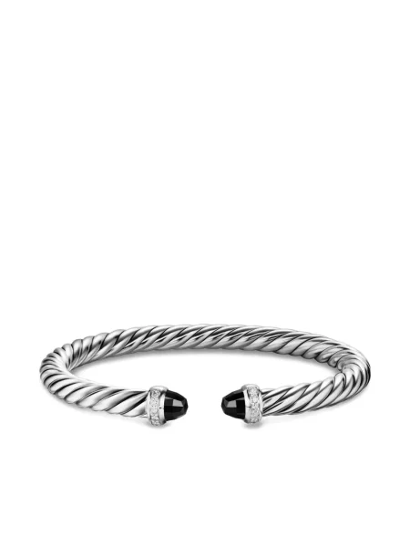 Brăţară David Yurman argintiu