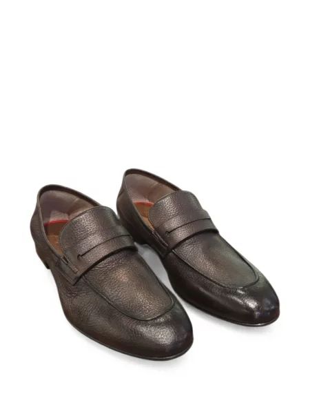 Pantofi loafer Fabi din piele maro