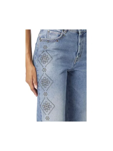 Jeansy Weekend Max Mara niebieskie