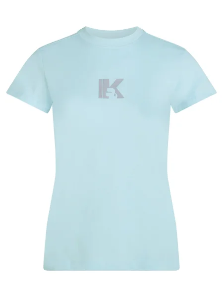 KARL LAGERFELD JEANS Tricou albastru deschis gri