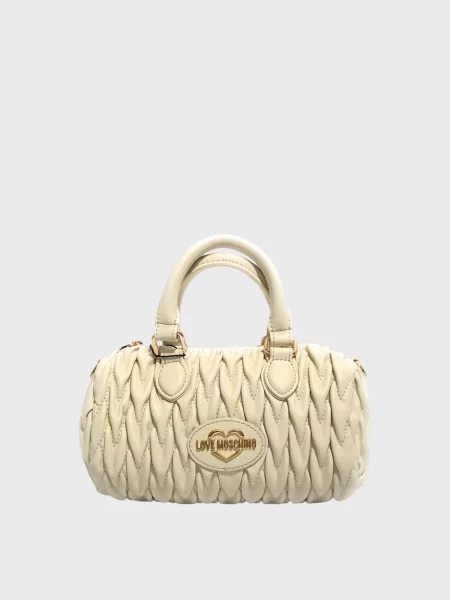 Сумка Moschino бежевая