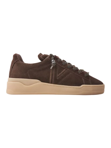 Sneakersy Via Vai zamszowe brązowe