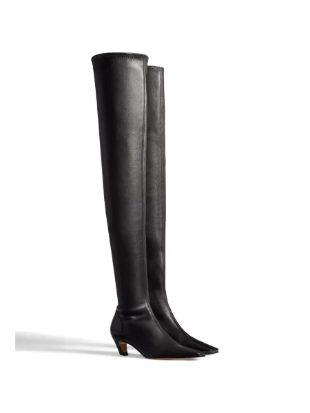 Cizme Khaite stretch negru