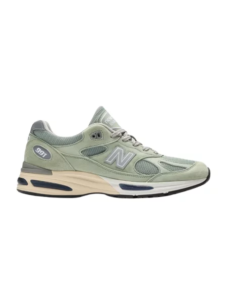 Sneakersy New Balance zamszowe zielone