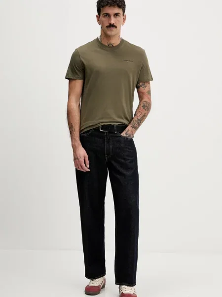 Tommy Jeans T-shirt ανδρικό πράσινο