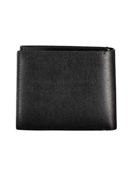 Portfel Calvin Klein skórzany elegancki czarny
