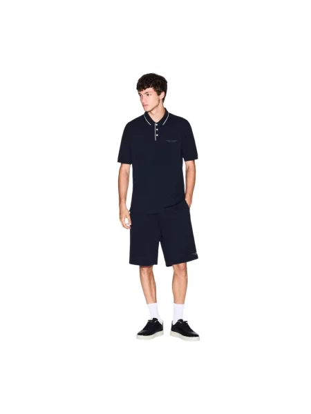 Bermudy Armani niebieskie