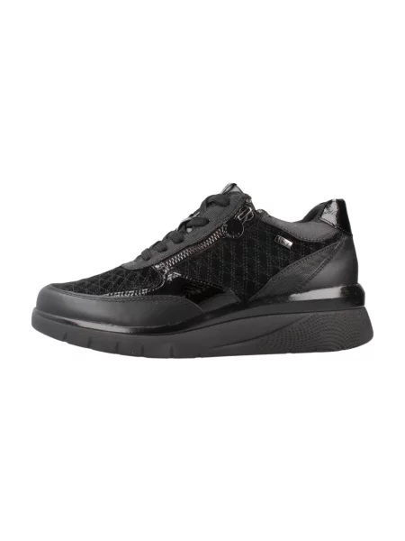 Sneakersy Stonefly skórzane czarne