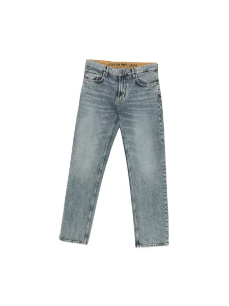 Jeansy Emporio Armani niebieskie