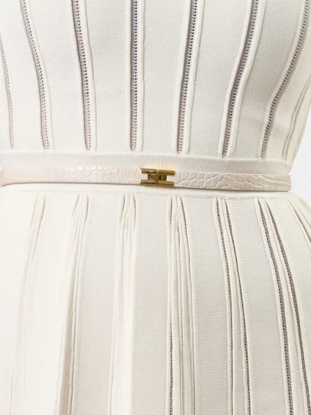Платье Elisabetta Franchi бежевое