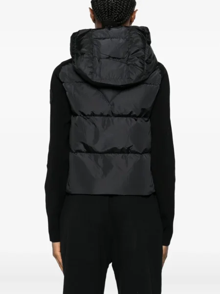 Geacă Canada Goose cu glugă negru