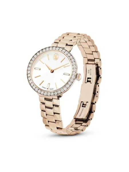 Zegarek Swarovski elegancki biały