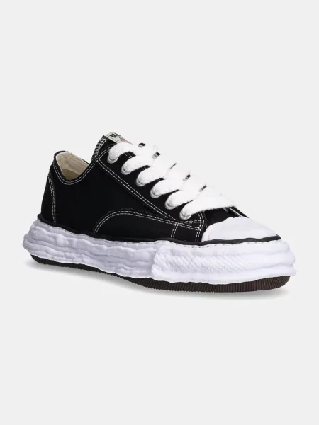 Кеди Maison MIHARA YASUHIRO Peterson 23 Canvas Low-Top чорний