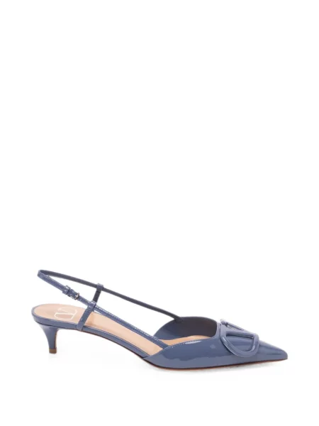 Pantofi cu toc Valentino Garavani slingback albastru