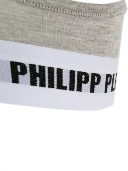 Podprsenka Philipp Plein šedá