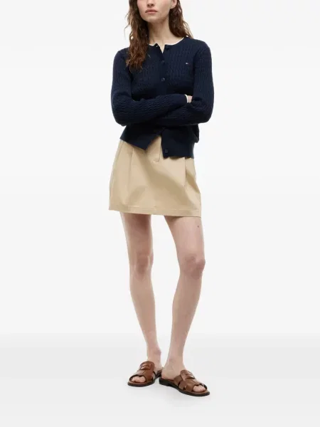 Πλεκτή ζακέτα Tommy Hilfiger μπλε