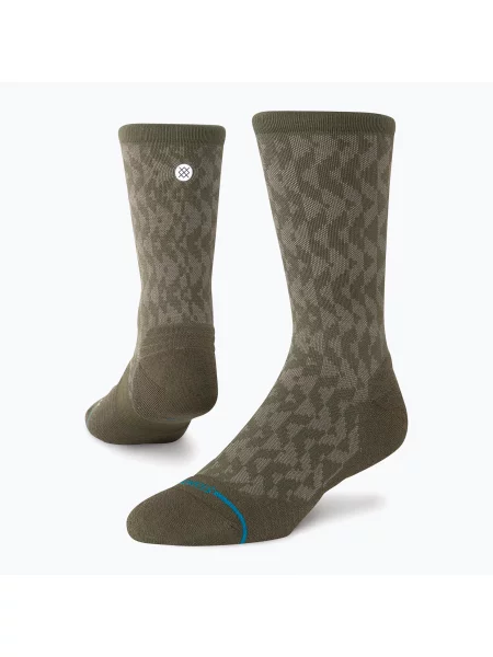 Шкарпетки Stance Digzig Light Crew olive хакі