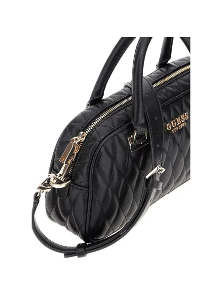 Geantă messenger Guess negru