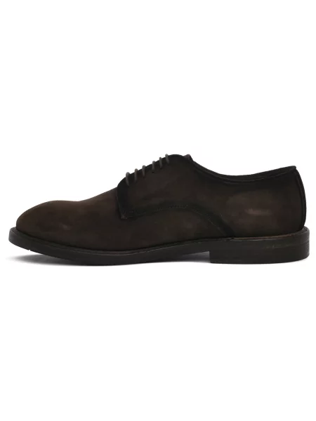 Pantofi Luca Rossi din piele de căprioară maro