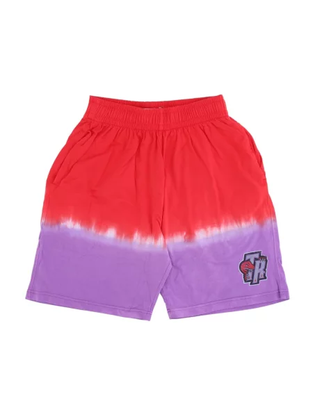 Tie dye spodenki sportowe Mitchell & Ness wiązane